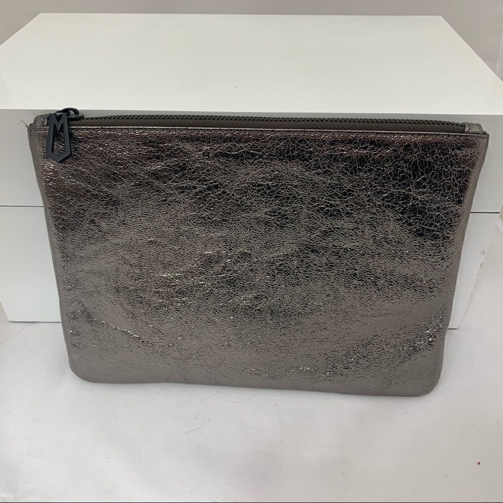 Marc Jacobs Clutch - Gunmetal - NWOT